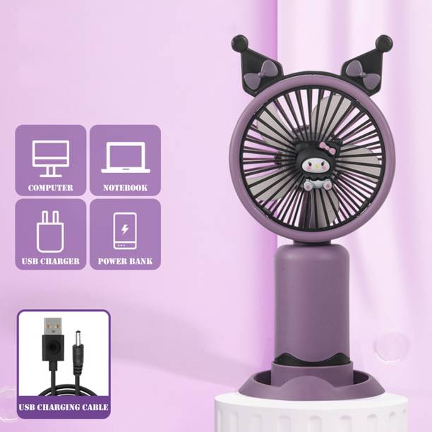Hokiit Rechargeable Mini Cute Handheld USB Fan