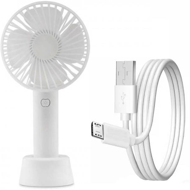 Wilo Adjustable Speed Portable Hand Held Fan Fan for Girls Women Kids USB Fan Mini Handheld Fan, Brushless Motor Portable Hand Fan USB Fan Rechargeable 3 USB Fan