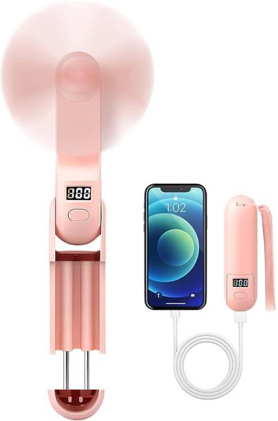 DIVYAMSHOPEE Mini Fan Portable Handheld Personal Fan Battery Operated USB Rechargeable Fan Mini Fan Portable Handheld Personal Fan Battery Operated USB Rechargeable Fan USB Air Cooler