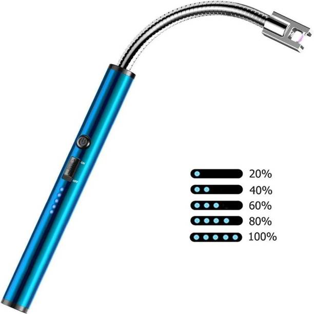 roxfire as Stove Melamine Electronic Gas Lighter USB Rechargeable Electric Gas Lighter for Kitchen Cigarette Lighter