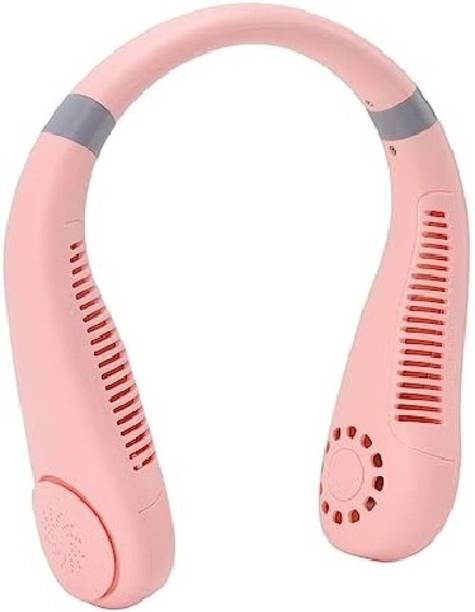 14 Fab Neck Fan Bladeless Speeds Battery Operated Personal NF55 Neck Fan Bladeless Battery Operated Personal opi164 USB Fan