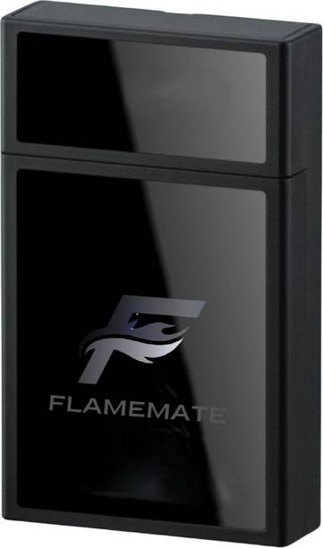 FLAMEMATE 2 in 1 Cigarette Case + Rechargeable Electric Cigarette Lighter
