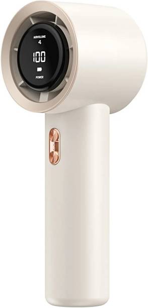 Care 4 5 MODES PORTABLE MINI HAND FAN TURBO SPEED RECHARGEABLE FAN WITH USB CHARGER AND LCD CHARGING INDICATOR DISPLAY USB Fan