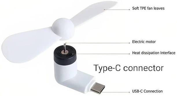 SGM Usb pocket fan cooling cooling fan for mobile with fast usb connectivity Type C Mobile Phone Cooler USB Fan