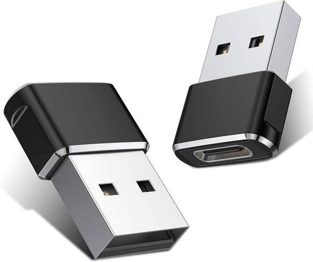 VOOCME Converter Works with Laptops,Chargers Compatible for iPhone USB C USB 3.1 Type C Female to USB Male Adapter Connector HDMI Connector