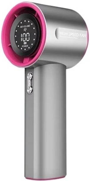 Just in Case Portable Travel Fan Handheld Fan Inbuilt 4000 mAH Type C Charging USB Fan