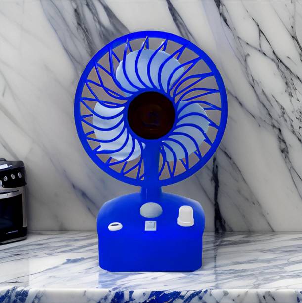 Clairbell Cool Fan: Ultimate Convenience - USB Rechargeable, 5 Speeds, and LED Light V46 Cool Fan: Ultimate Convenience - USB Rechargeable, 5 Speeds, and LED Light V46 USB Fan
