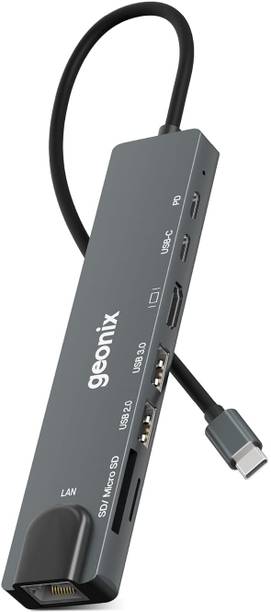 GEONIX Befit 8 in 1 USB C Hub GXCH8 USB Hub