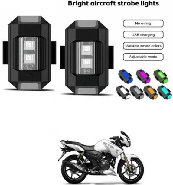 NKPR LED Light 7 Colors + Flashing Modes for Drone Helmets Bike Aircraft Light 555 Smart Bulb