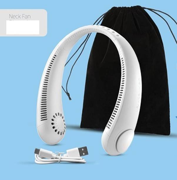 KGDA Portable Neck Fan, Hands Free Wearable Bladeless Fan VANELESS NECK FAN USB Fan Portable Neck Fan 3-Speed Cooling Fan USB Fan USB Fan