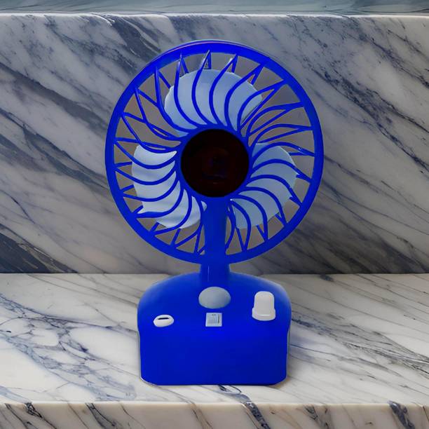FRONY Mini Ac Cooler Rechargeable Cool Fan Portable (USB Fan) With LED Light_XXX198 Trendy Rechargeable Fan Light Weight Mini Fan_DC198 USB Fan
