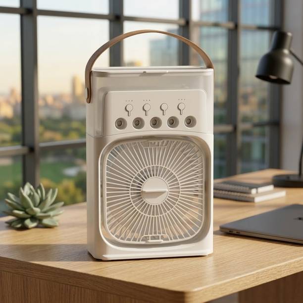 SonicHive Portable Mini Air Cooler Fan with Water Mist Spray and USB Cooling MINICOOL-106 USB Air Cooler