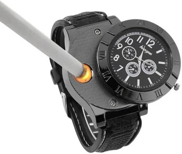 ASTOUND Watch Rechargeable flameless Windproof Unique Designer Lighter WWL-01 Cigarette Lighter