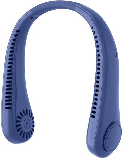 Cubonic Battery Operate Personal, Leafless, Rechargeable, Headphone Design, 3 Speeds Portable Neck Fan, Hands Free Bladeless Fan Rechargeable Fan