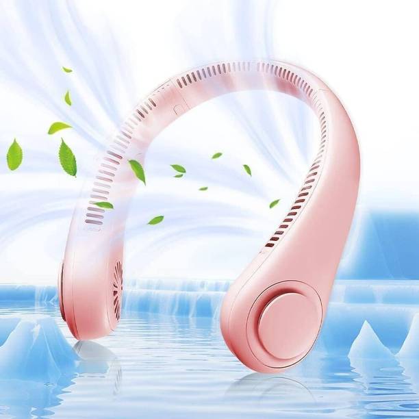 Wristkart Neck Fan Bladeless Speeds Battery Operated Personal NF47 Neck Fan Bladeless Speeds Battery Operated Personal NF47 USB Fan