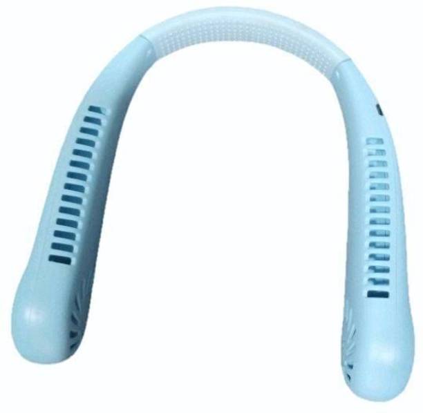 Radhe Neck Fan Bladeless Speeds Battery Operated Personal NF71 Neck Fan Bladeless Usb Cooler 66 USB Fan