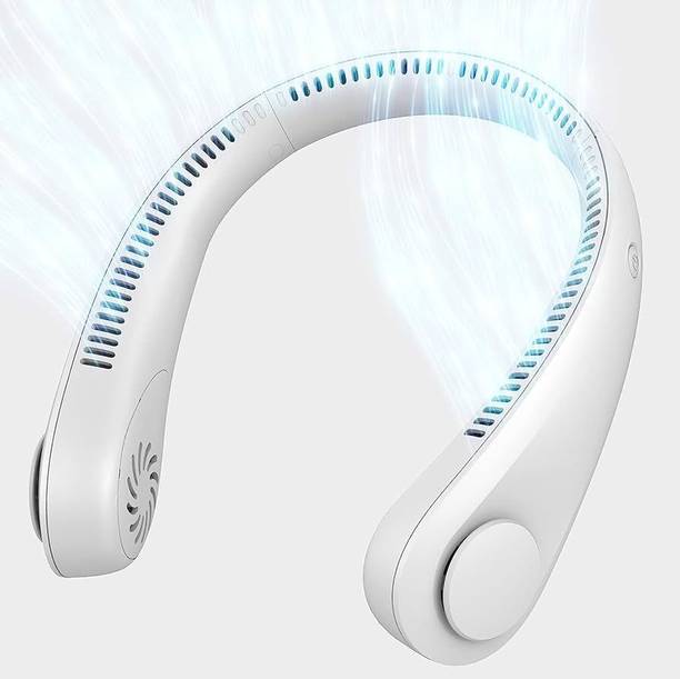 4uonly Neck Fan Foldable Neck Fan Bladeless Fan High USB Fan opl3 Neck Fan Foldable Neck Fan Bladeless Fan High USB Fan ewq3 USB Fan