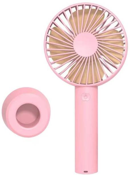 JAIN ELECTRONICS Fan Mini Portable USB Air Cooler Table Electric Battery High Speed Wind Breeze Office Summer Rechargeable Outdoor Fan Cooler Home Car kitchen Desk Travel Cold USB Fan