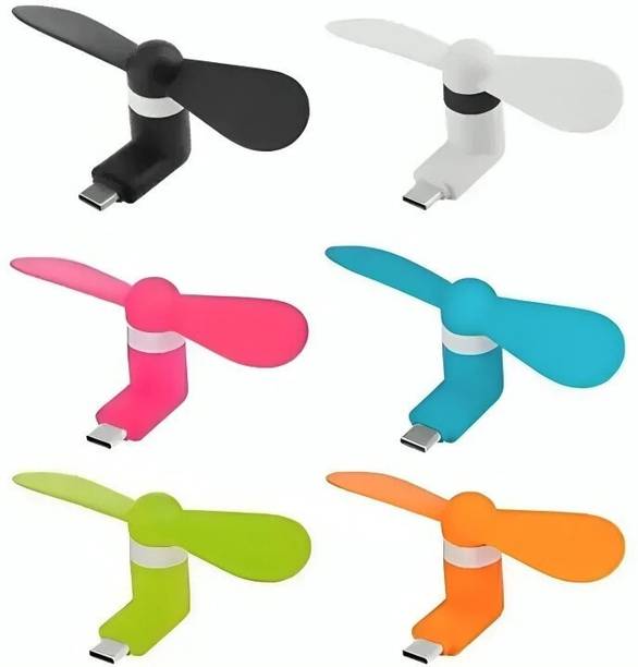 SGM Compact mini usb fan for mobile phone ideal mini fan for outdoor or indoor hot w Type‑C Portable Fan USB Fan