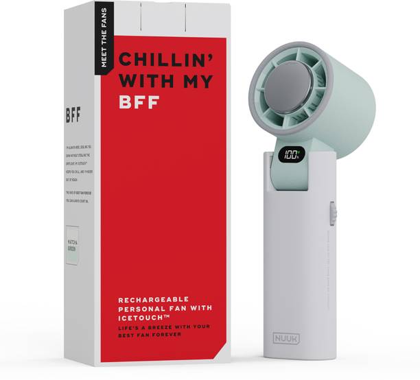 Nuuk BFF Hand Fan FN281729GMB Rechargeable Fan