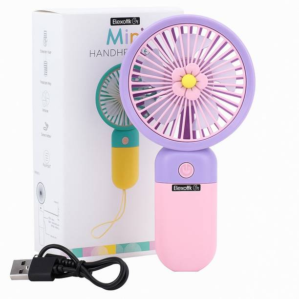 GN Wonders USB Mini Fan | Travel Friendly | Ideal for Outdoor & Indoor Use Portable Pocket Fan for Kids USB फैन