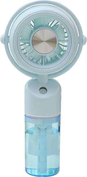 TechPride USB Mini Fan | Portable Pocket Cooling Fan with 2000mAh Rechargeable Battery | Handheld & Desk Fan for Travel, Home, Office, Indoor & Outdoor Use USB Fan