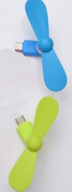 SGM Type-C Personal USB Mini Fan 51 for Android Cell Phones USB mini Fan Type-C portable mini fan 51 usb OTG adaptor gadget for all mobiles USB Fan