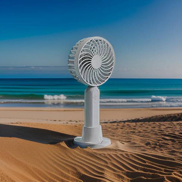 FRONY Mini Ac Cooler Charging Summer Hand Fan Portable (USB Fan) With LED Light_QNQ233 Summer Fan_RA_6/6_YGK2332 USB Fan