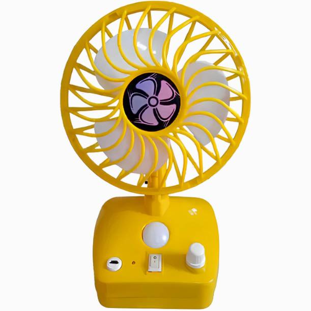 Clairbell Cool Fan: Ultimate Convenience - USB Rechargeable, 5 Speeds, and LED Light VP34 Cool Fan: Ultimate Convenience - USB Rechargeable, 5 Speeds, and LED Light VP34 USB Fan