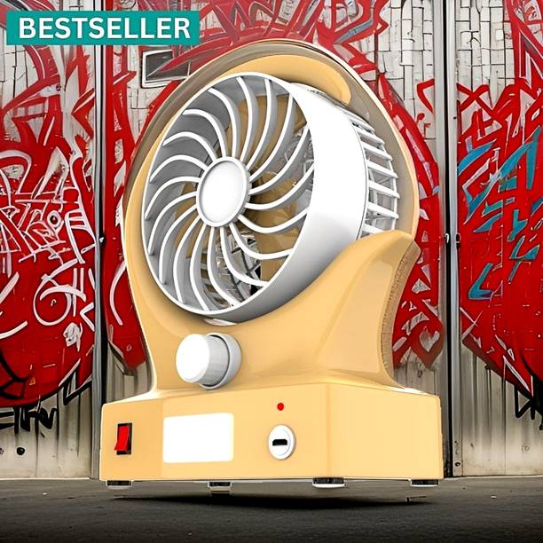 YAROH Wind Fan (AC Cooler) (Rechargeable USB Fan) high speed WXS450 Wind Fan ( Rechargeable Table Fan) (Mini Fan) for Home, office WXS450 USB Fan
