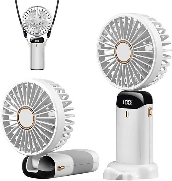 Greenosys Portable Mini fan with LED display, hand fan Rechargeable Fan (Multicolour) Portable Mini fan with LED display, hand fan Rechargeable Fan (Multicolour) USB Fan, Rechargeable Fan, Laptop Accessory, USB Air Cooler
