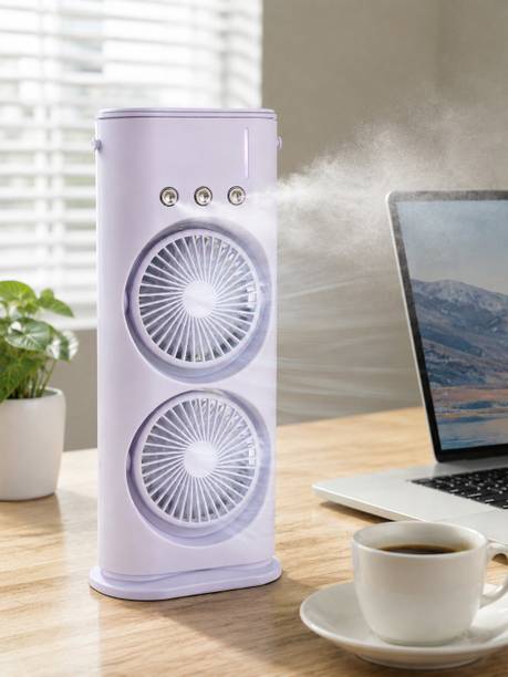 Krishnam DOUBLE-ENDED SPRAY FAN MISTCOOL-D2 USB Air Cooler