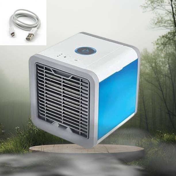 KRITAM Cooler for Room Cooling Mini AC Portable Mini Fan Artic Coole AiR CoOlEr PoRtAbLe AiR CoNdItIoNeRs FoR OfFiCe ArTiC 3 In 1 MiNi CoOlEr USB Air Cooler