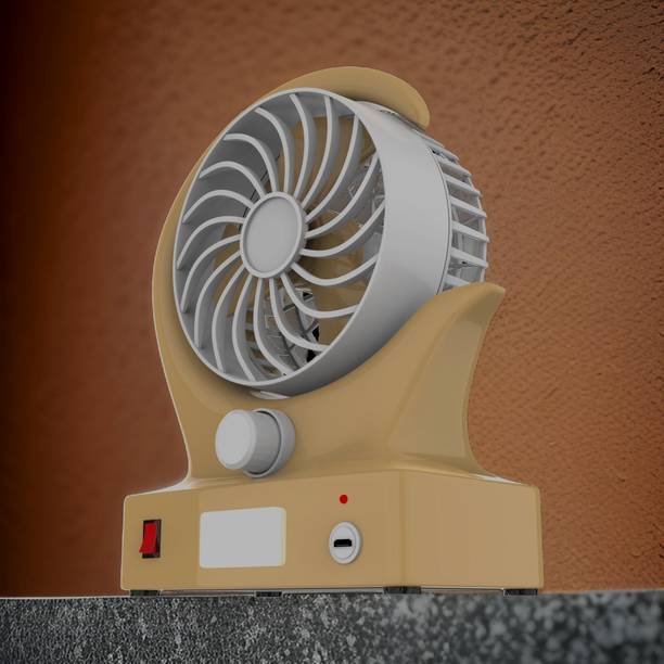 FRONY Mini Ac Cooler Rechargeable Wind Fan Portable (USB Fan) With LED Light_HHH297 Trendy Rechargeable Fan Light Weight Mini Fan_297C297 USB Fan