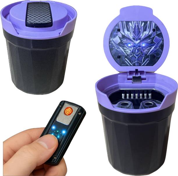 FLAMEMATE Ashtray With E-lighter FMAT 03 Cigarette Lighter