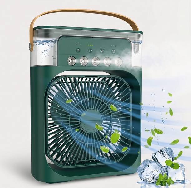 Plugit Portable USB Air Cooler Fan with Mist Spray USB Air Cooler Portable USB Air Cooler Fan with Mist Spray USB Air Cooler USB Air Cooler