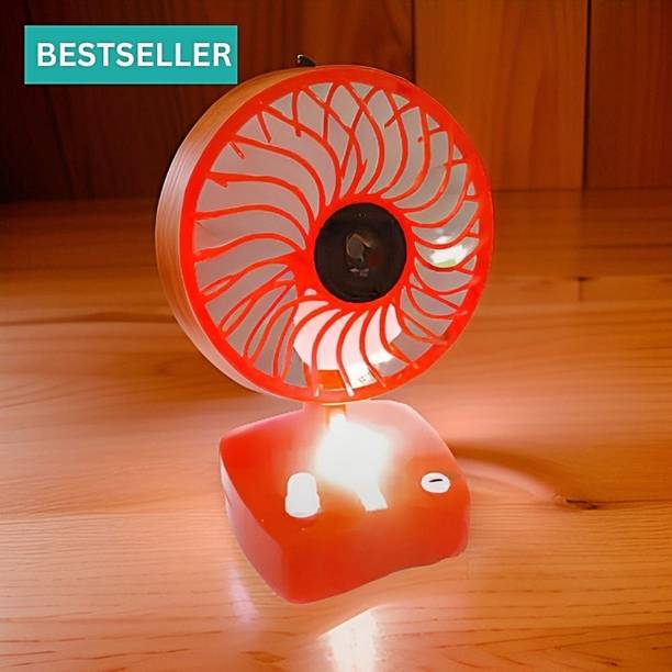 YAROH Cool Fan ( Rechargeable Table Fan) (Mini Fan) for Home, office ZR478 Cool Fan (AC Cooler) (Rechargeable USB Fan) high speedZR478 USB Fan