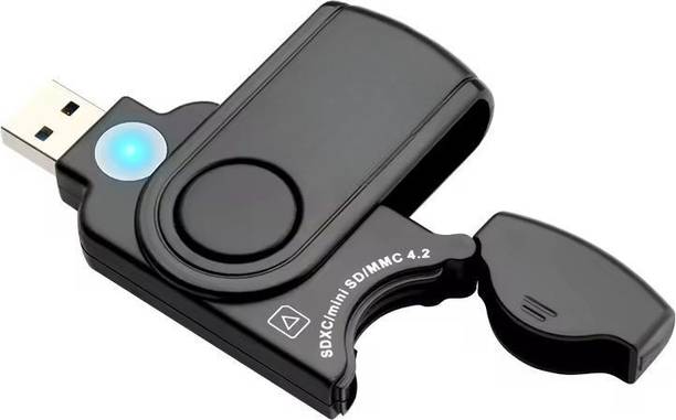 SCALEBEE 2 in 1 USB 3.0 Memory Card reader for Micro/ SDHC/ SDXC / SD / TF 2 in 1 USB Flash Disk Card Reader