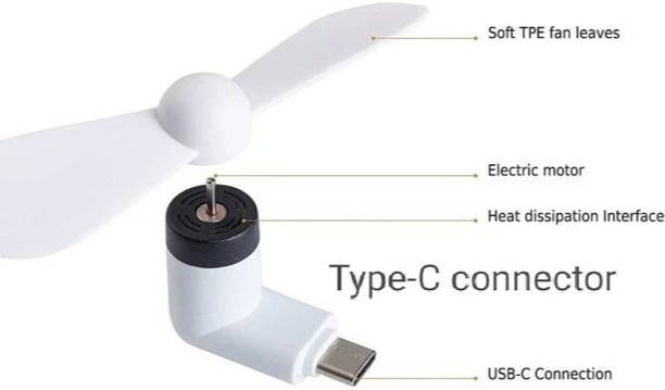 SGM most selling Type-C Mini Fan 322 for Android Cell Phones USB mini Fan most selling portable mini fan 322 type-C gadget for all mobiles USB Fan