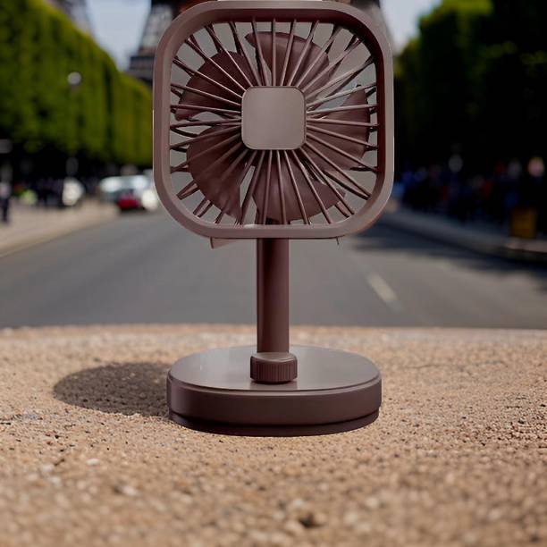 YAROH Mini Ac Cooler Rechargeable Flow Fan Portable (USB Fan) With LED Light_AAR434 Flow_Fan_1IAR434 USB Fan