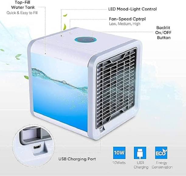 KGDA cooler-for room-cooling-mini-cooler-ac-air-conditioners Cooler (Multicolor) cooler-for room-cooling-mini-cooler-ac-air-conditioners Cooler (Multicolor) USB Air Cooler