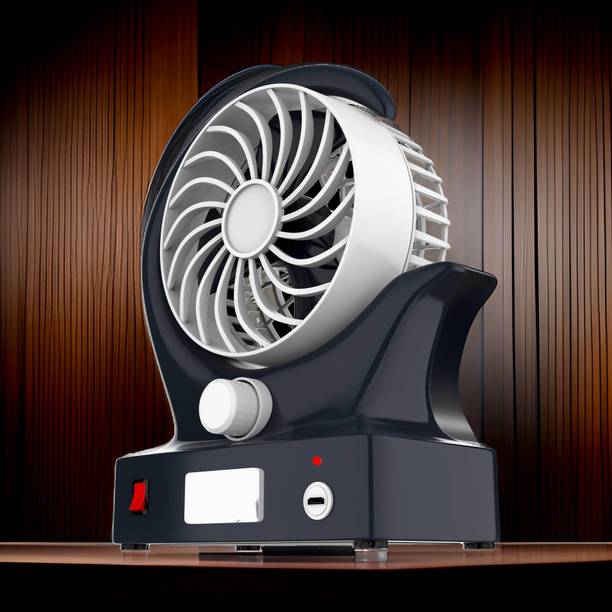 Clairbell Mini Ac Cooler Rechargeable Wind Fan Portable (USB Fan) With LED Light_P72YP Trendy Rechargeable Fan Light Weight Mini Fan_T7272 USB Fan