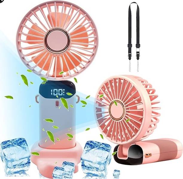 CITRODA Personal Foldable Portable Desk Table Cooling USB Mini Hand Rechargeable Fan