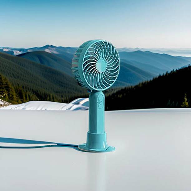YAROH Mini Ac Cooler Charging Summer Hand Fan Portable (USB Fan) With LED Light_MMM84 Summer Fan_RA_6/6_FMZ841 USB Fan