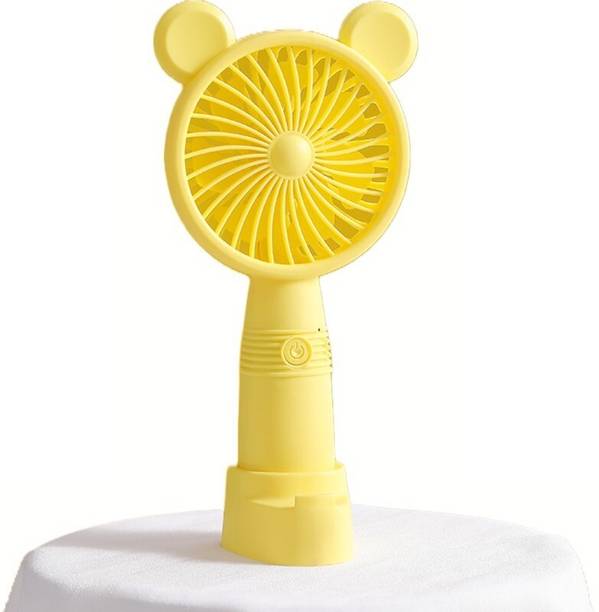 MZ M3 (RECHARGEABLE PORTABLE USB FAN) With Mobile Stand, 1200mAh Battery USB Fan