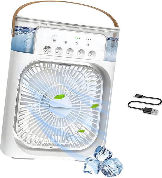 snowbudy New Latest 2025 AC Fan For Home| Lightweight Portable With 3 Speed Control| Cooler for home|, Low Power Consumption and Anti-Rust Body Laptop Accessory, USB Cable, USB Air Cooler, USB Air Freshener, USB Fan