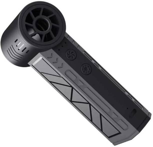MZ ZY7400-SE/PRO (RECHARGEABLE MINI VIOLENT JET FAN) 2500mAh x 2 Battery Brushless Motor Air Blower, Turbo Fan,4 Gear Mode, Super High Speed Airflow USB Fan