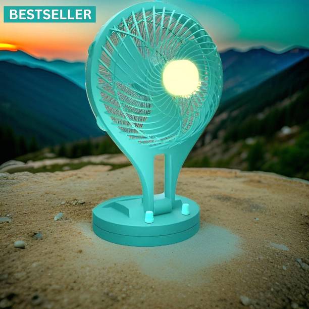 GUGGU Wave (AC Cooler) (Rechargeable USB Fan) high speed DK371 Wave ( Rechargeable Table Fan) (Mini Fan) for Home, office DK371 USB Fan