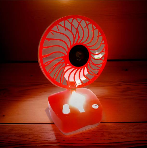 Clairbell Cool Fan: Ultimate Convenience - USB Rechargeable, 5 Speeds, and LED Light V21 Cool Fan: Ultimate Convenience - USB Rechargeable, 5 Speeds, and LED Light V21 USB Fan