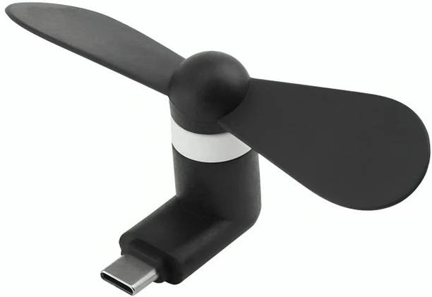 srstech Type c mini fan small size cooling fan for travel and mobile Usb C Otg Compatible Fan USB Fan